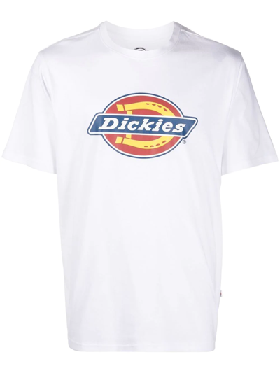 Dickies Logo-print Cotton T-shirt In Weiss