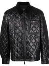 BURBERRY DIAMOND-QUILTED BOMBER JACKET