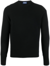 Drumohr Classic Sweater In Schwarz