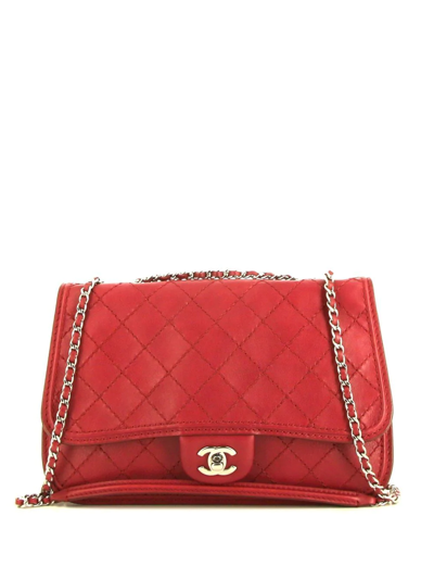 Pre-owned Chanel 2013 Timeless Classic Flap Shoulder Bag In Pink