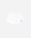Sporty And Rich Gymnastics Logo-print Shorts In White