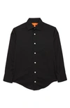 Tallia Kids' Solid Dress Shirt In Black