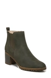 Lifestride Mesa Block Heel Bootie In Olive