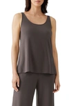 Eileen Fisher Scoop Neck Tank In Rye