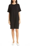 EILEEN FISHER EILEEN FISHER BOXY CREWNECK T-SHIRT DRESS