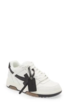 Off-white Out Of Office "ooo" Low-top Sneakers In White Black