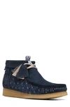 Clarks Men's Printed Wallabee Boots In Blue