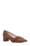 Amalfi By Rangoni Pacifico Pointed Toe Pump In Acacia Parmasoft