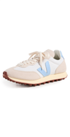 Veja Sdu Panelled Low-top Sneakers In Gravel Steel
