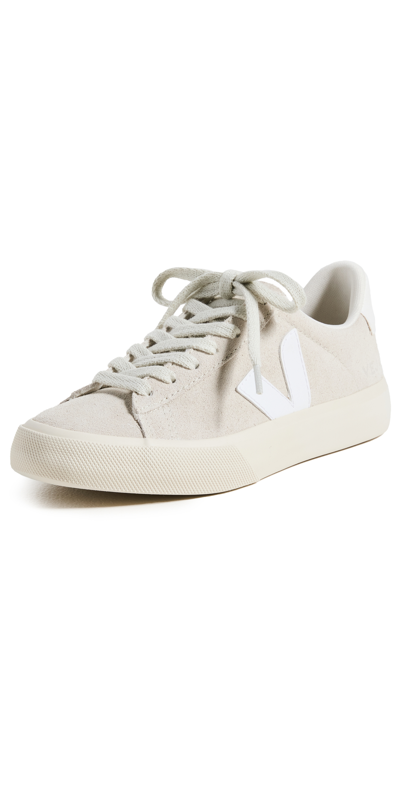 Veja Campo Sneaker In Natural White