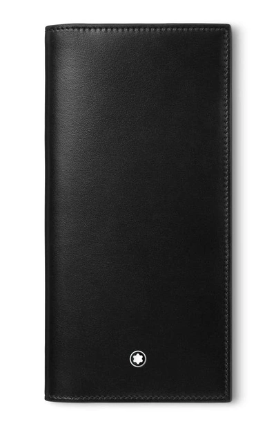 Montblanc Meisterstück Long Leather Wallet In Black