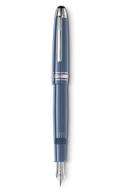 Montblanc Meisterstück Glacier Legrand Fountain Pen (f) Blue