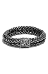 John Hardy Unisex Sterling Silver Classic Chain 15mm Kami Chain Bracelet With Reticulated Pusher Clasp In Silver