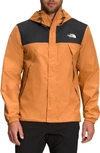 The North Face Antora Recycled Jacket In Tnf Black/topaz