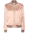 SAINT LAURENT EMBELLISHED BOMBER JACKET,P00212764