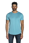 Jared Lang Star Short Sleeve T-shirt In Turquoise