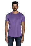 Jared Lang Star Short Sleeve T-shirt In Purple
