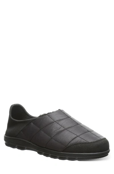 Bearpaw Harry Quilted Slipper In Black