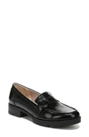 Lifestride Lolly Lug Sole Loafer In Black Faux Patent