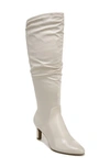 Lifestride Glory Knee High Boot In White