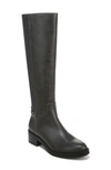 Lifestride Bristol Riding Boot In Stone Grey Faux Leather