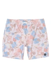 Rvca Barnes Swim Trunks In Almond