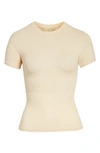Skims Fits Everybody Stretch-jersey T-shirt In Nude (lingerie)