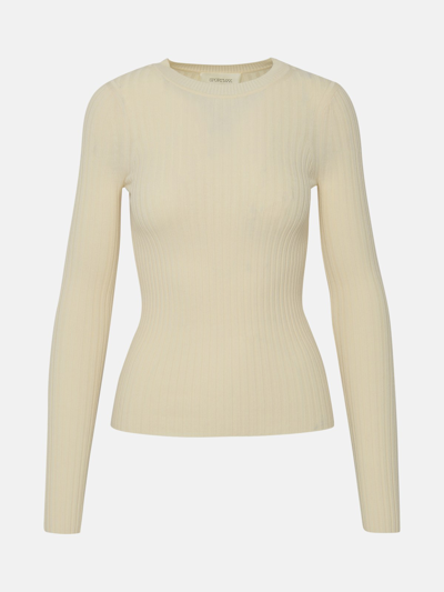Sportmax White Viscose Sweater
