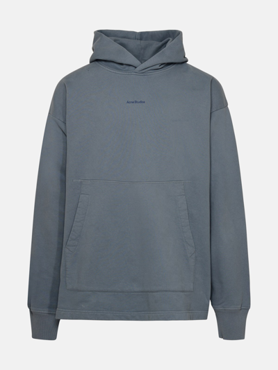 Acne Studios Cotton Sweatshirt In Grey