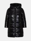 Woolrich Buffalo Black Polyamide Jacket In Black