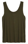 Madewell Eastover Tank In Dried Olive