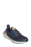 Adidas Originals Ultraboost 22 W Running Shoe In Shadow Navy/ Steel/ Mauve