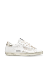 Golden Goose Super-star Leather Upper Laminated Star Metal Lettering In White