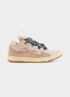 Lanvin Curb Sneaker In Pink