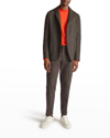 Loro Piana Spagna Cashmere Sport Coat In H0ff Mochi Stone