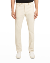 Theory Raffi Neoteric Twill Slim Fit Pants In White