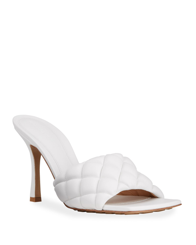 Bottega Veneta The Padded Sandals In White