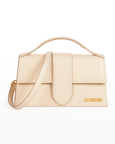 Jacquemus Le Grand Bambino Crossbody Bag In Ivory