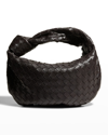Bottega Veneta The Teen Jodie Intrecciato Hobo Bag In Potion