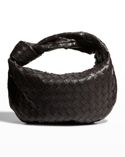 Bottega Veneta The Teen Jodie Intrecciato Hobo Bag In Potion