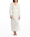 Rya Collection True Love Pleated-sleeve Robe In Ivory