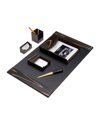 Bey-berk 6-piece Leather Desk Set