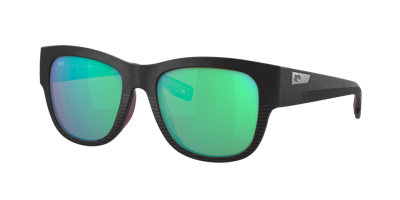 Costa Woman Sunglasses 6s9084 Caleta In Green Mirror