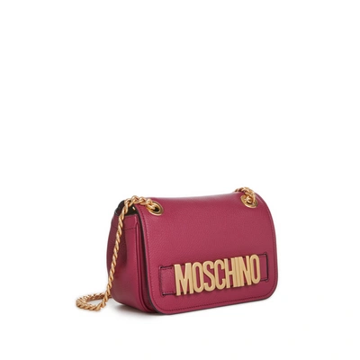 Moschino Leather Shoulder Bag