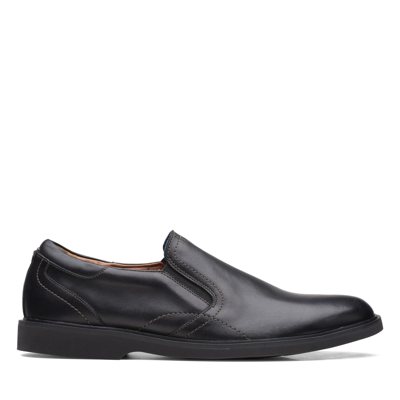 Clarks Men's Collection Malwood Easy Comfort Shoes In Black