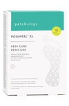 PATCHOLOGY POSHPEEL™ XL PEDI CURE FOOT TREATMENT PEEL