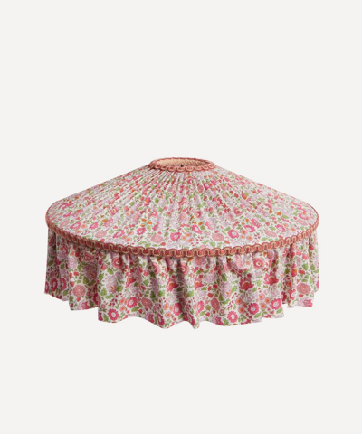 Coco & Wolf X Beauvamp D Anjo Pink Tiffany Ruffle Lampshade