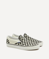 Vans Ua Classic Slip-on Stackform Sneakers Checkerboardblack/ White In Black
