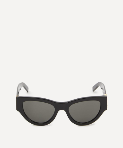 Saint Laurent Cat-eye Sl M94 Acetate Sunglasses In Black