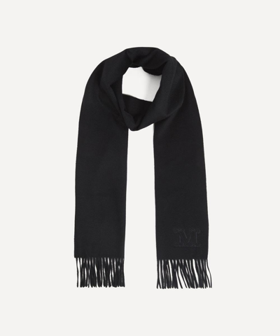 MAX MARA MAXMARA WOMEN'S MONOGRAM CASHMERE SCARF